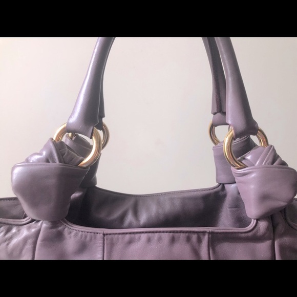 π€© NWOT!! MARC JACOBS MERCER PARKER *Authentic* Lavender Shoulder Bag! π - Picture 9 of 14